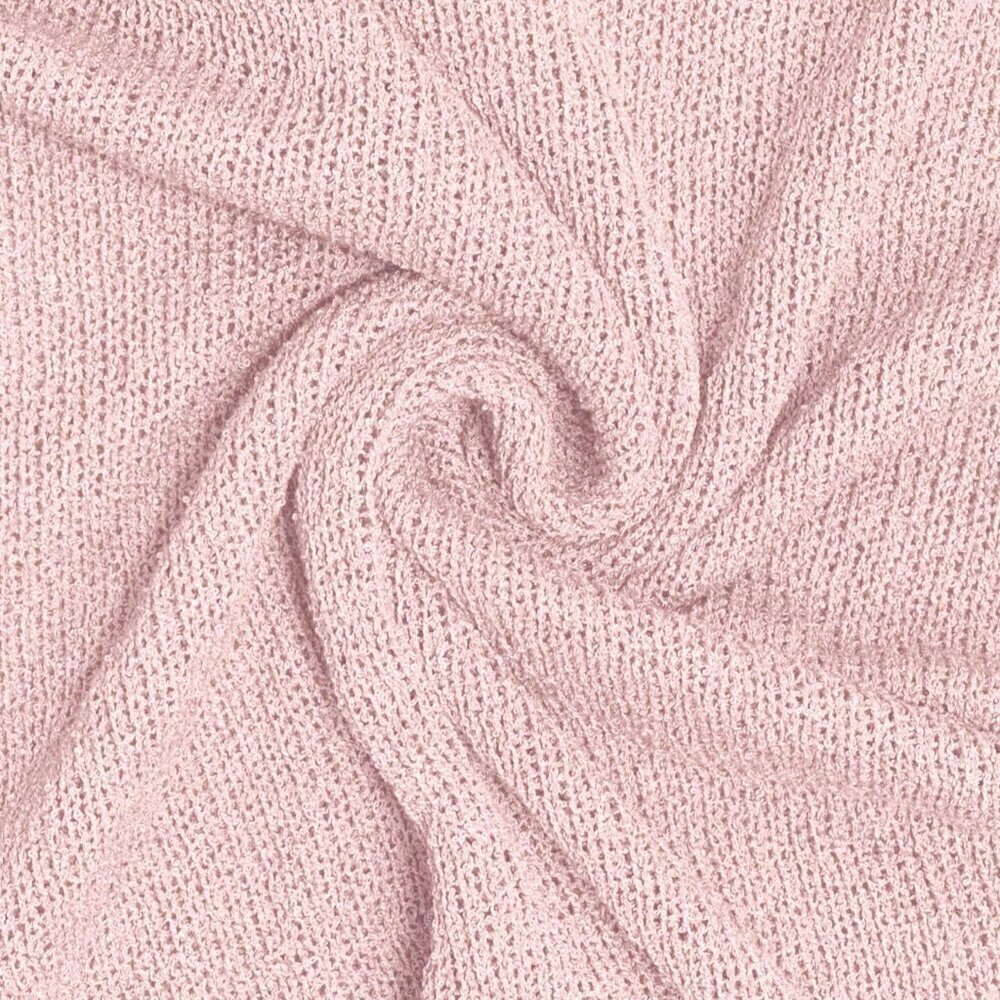 Pink Elegant Women's Oversized Knitted Shawl poncho knit top - Picture 7 of 7